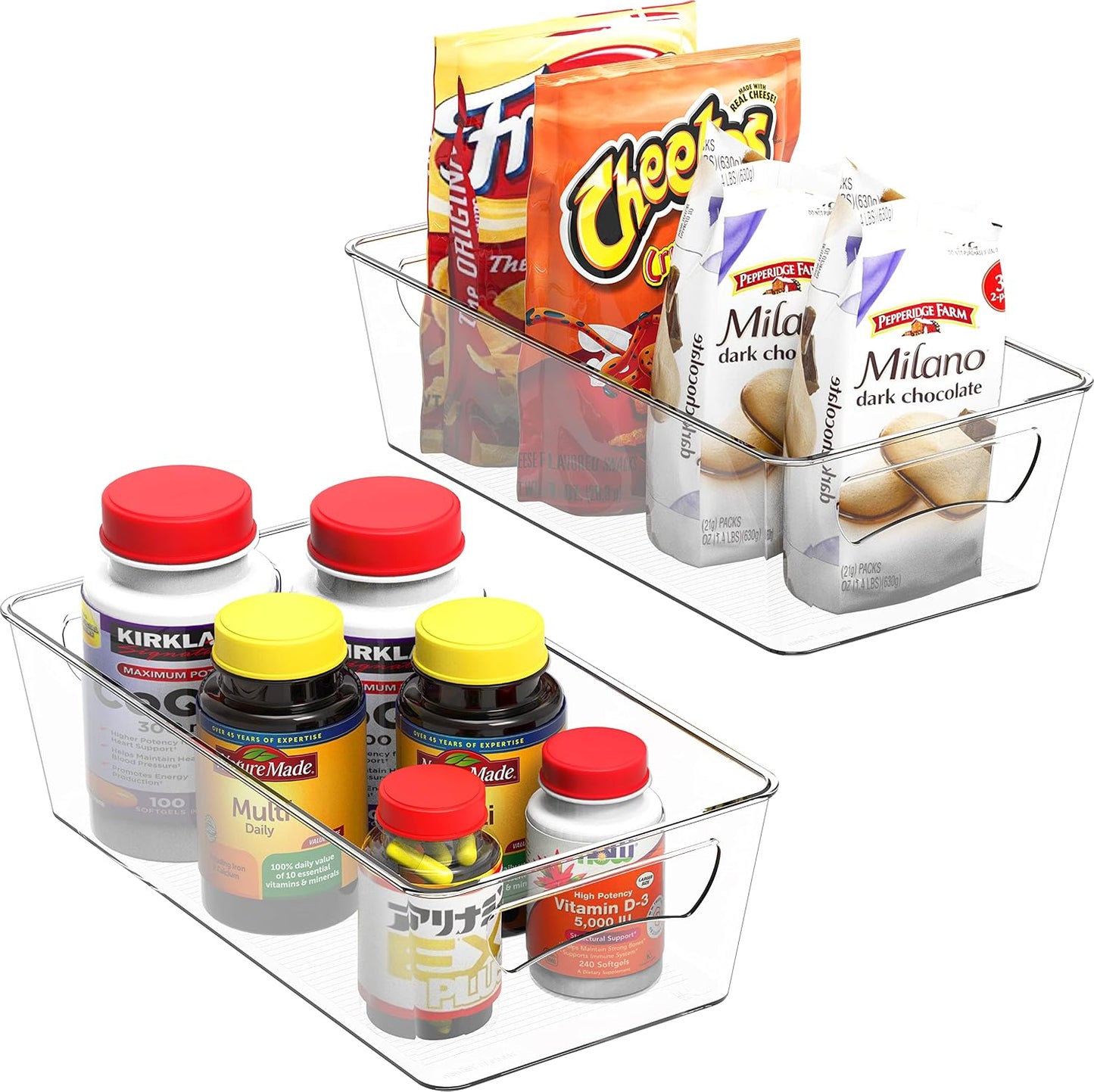 Contenedores congelador 12x6" 2 Pack para cocina