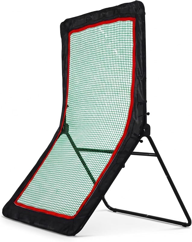 Red rebote béisbol 4x7ft para práctica interior y exterior