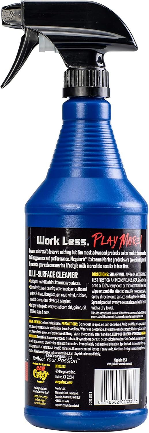 Limpiador multisuperficie vehículos marinos 32oz