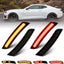 Luces secuenciales LED ámbar rojas para Chevy Camaro 2016-23
