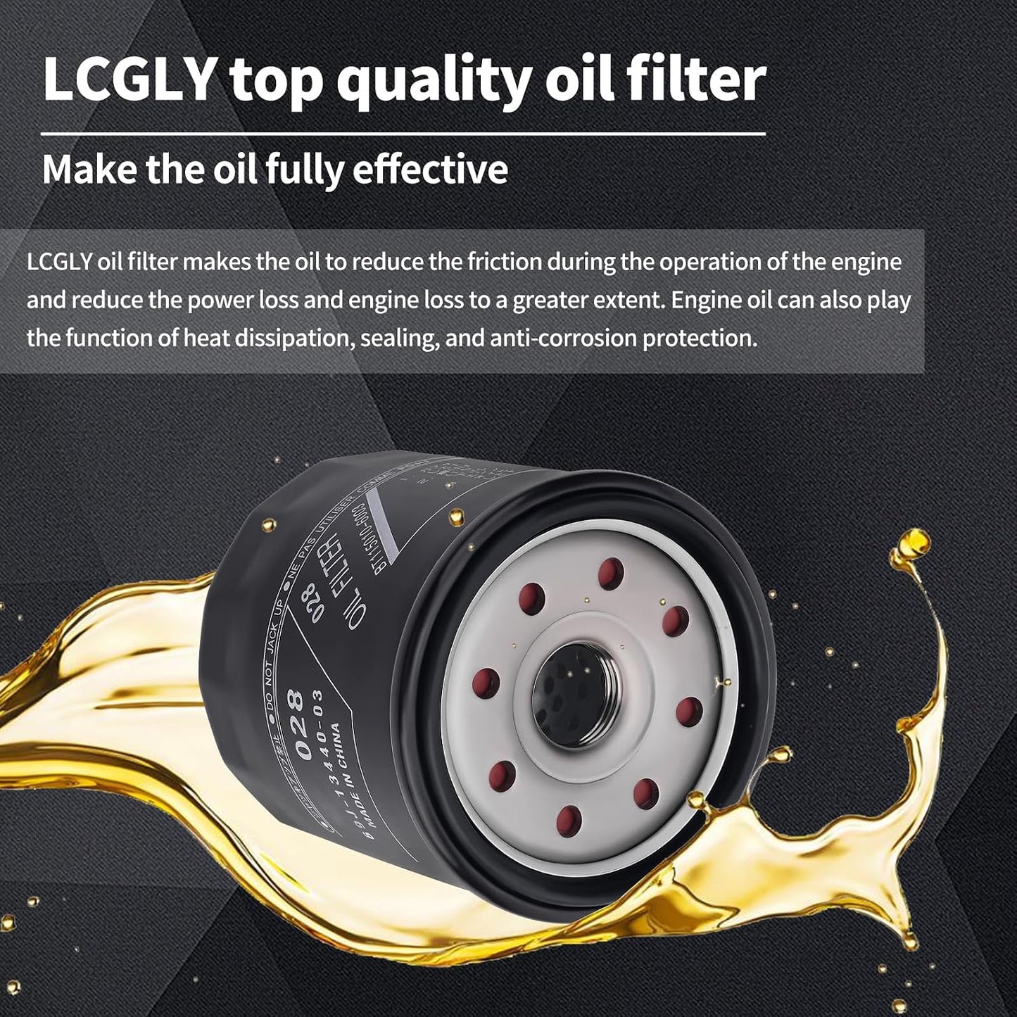 Aceite filtro comp Yamaha F150 4 Pzas
