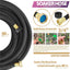 Manguera remojo 1/2pulg 50ft diseño ligero flexible