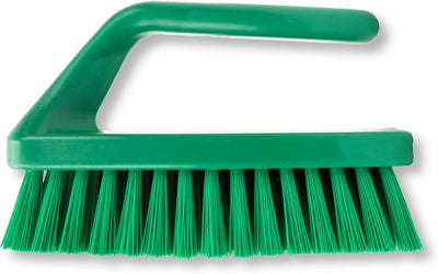 Cepillo limpieza hierro cerdas rígidas cocina baño ducha 6pulg