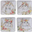 Set 4 Platos Canapé 6pulg Diseños Surtidos