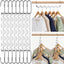 Pack 20 perchas resistentes colgador mágico metal