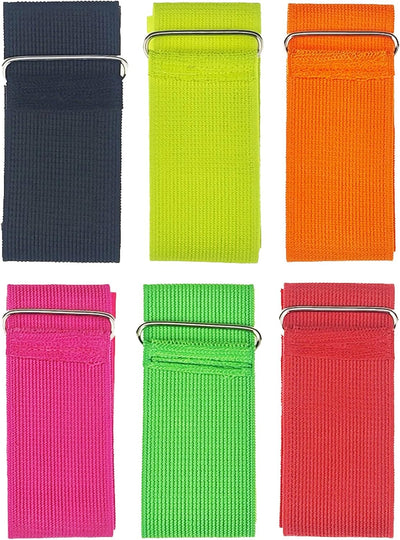 6 Bandas Elásticas 3 Patas Coloridas para Aire Libre