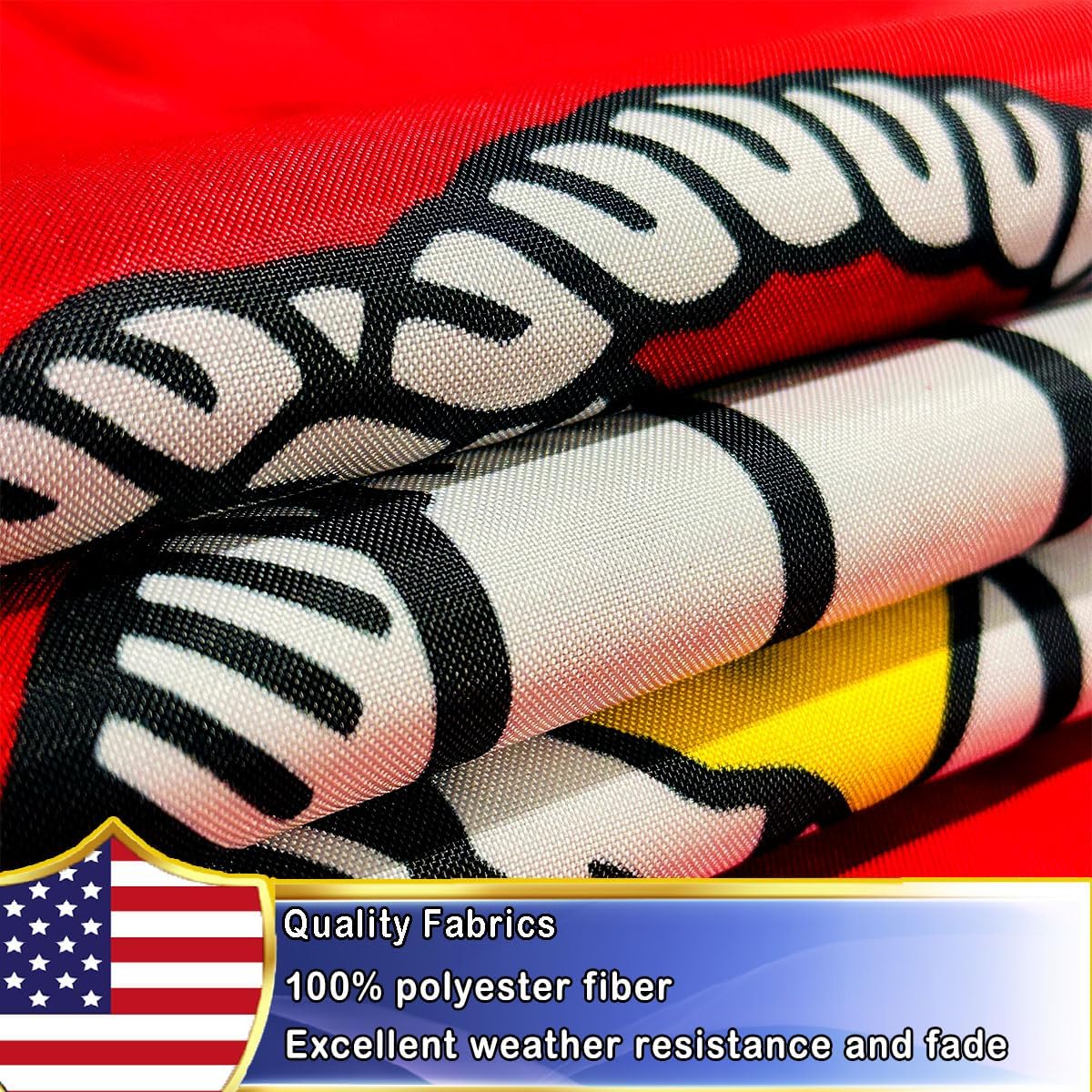 Bandera USMC 3x5ft 3 capas poliéster ojales latón