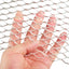 Rejilla de aluminio para auto 40x13" agujero hexagonal