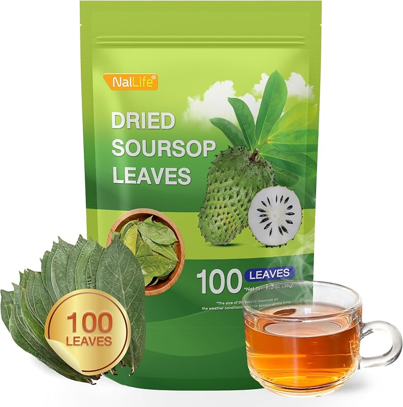 Té de hojas de guanábana 100 hojas secas