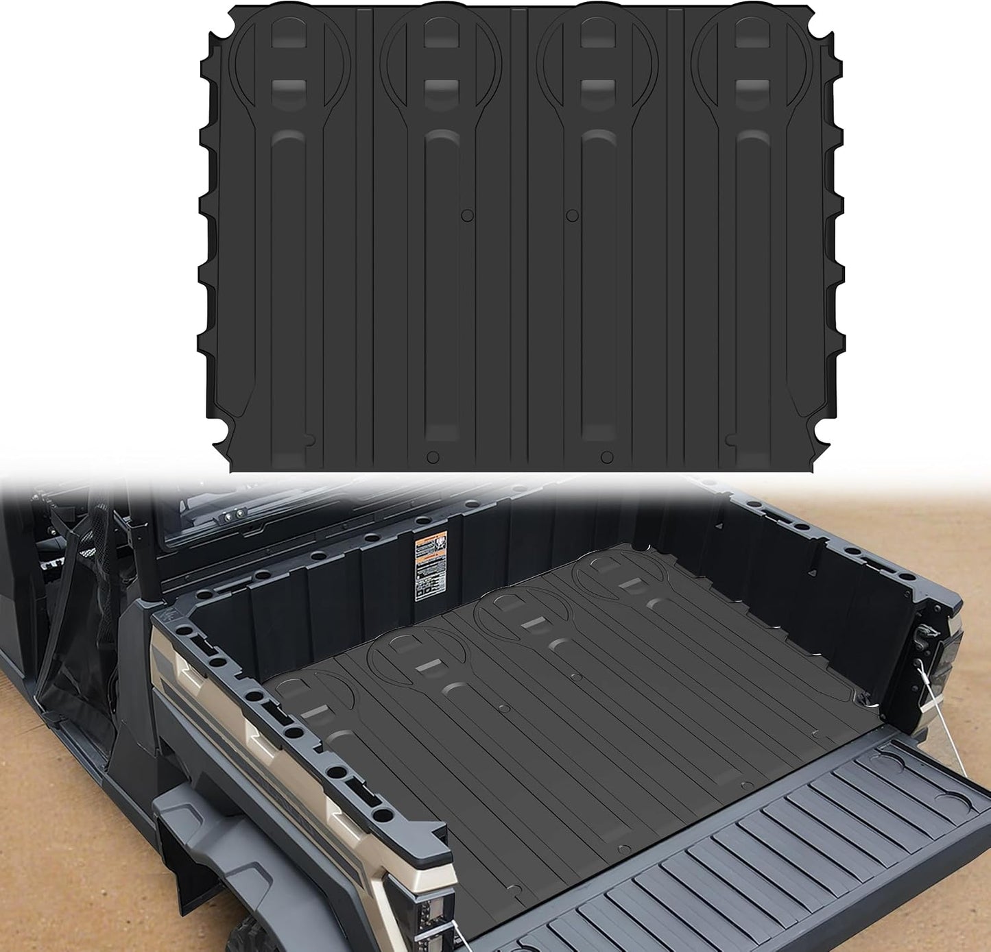 Tapete cama UTV TPE comp Polaris Ranger XD revestimiento