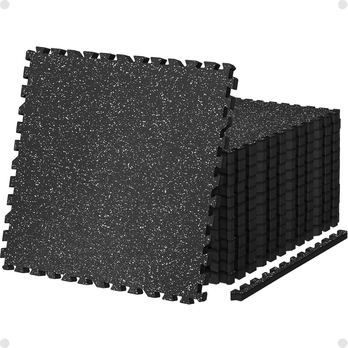 Alfombrilla goma espuma Eva 48ft2 12 losetas para ejercicio