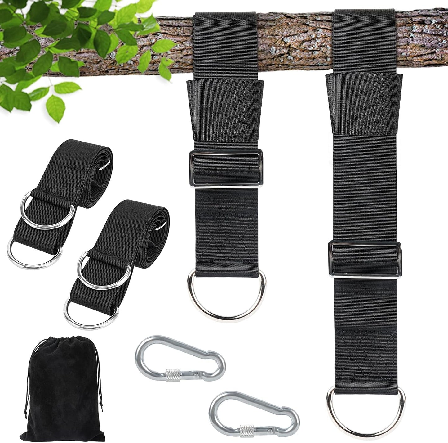 Correas colgantes para árbol ajustables 6ft 2000lb