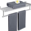 Toallero baño 24" acero inox níquel cepillado