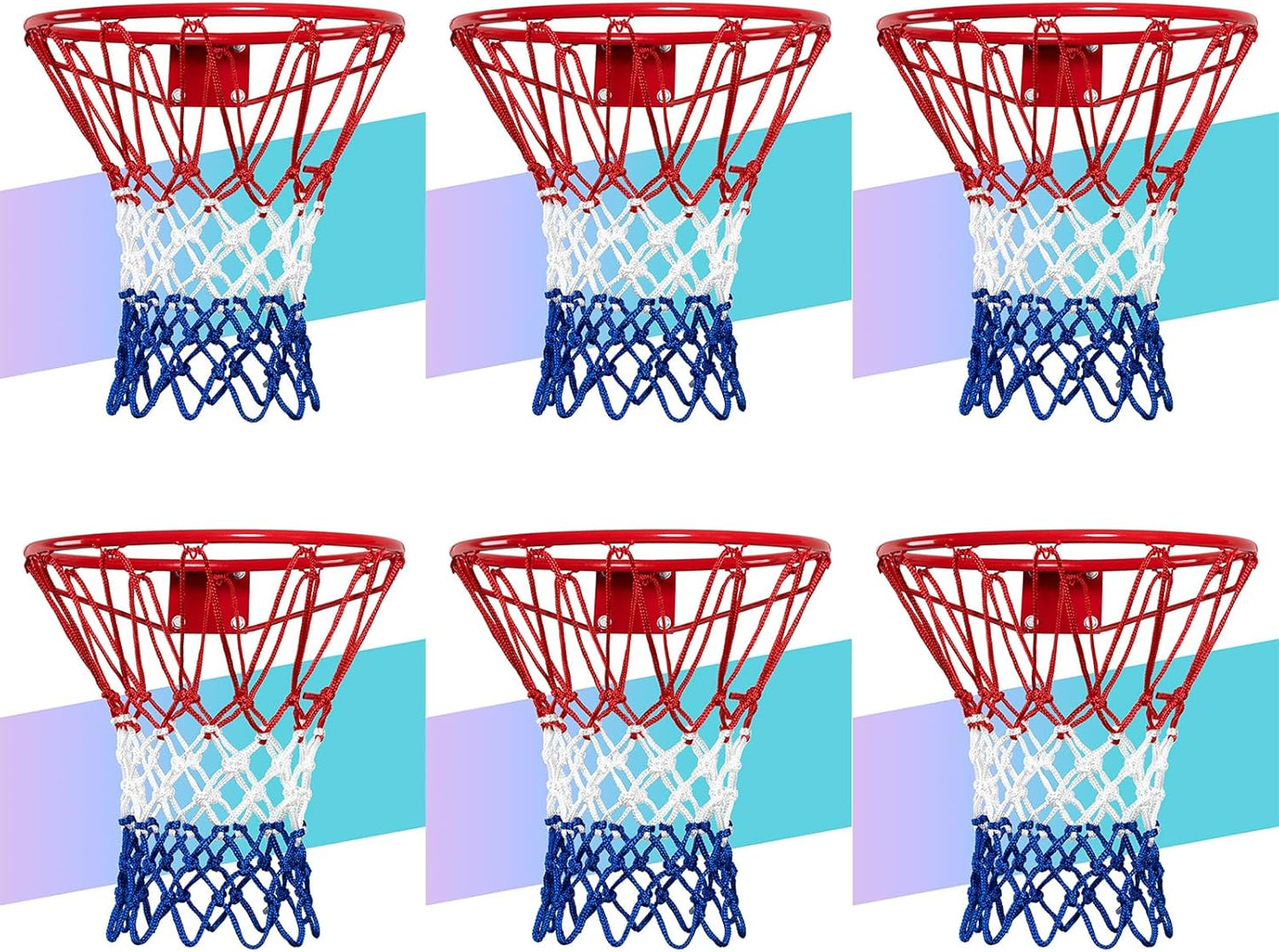 Red baloncesto repuesto 12" resistente climas color duradero