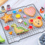 Juego 12 Pzas Cortadores Galletas Frutas y Verduras Acero Inox