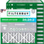 Filtro aire MERV 8 plisado HVAC 24x24x2 pack 12