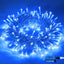 Tira luces LED azules 33pies 8modos enchufe interiores