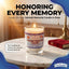 Velas Yahrzeit 24h en vidrio pack 24 velas conmemorativas
