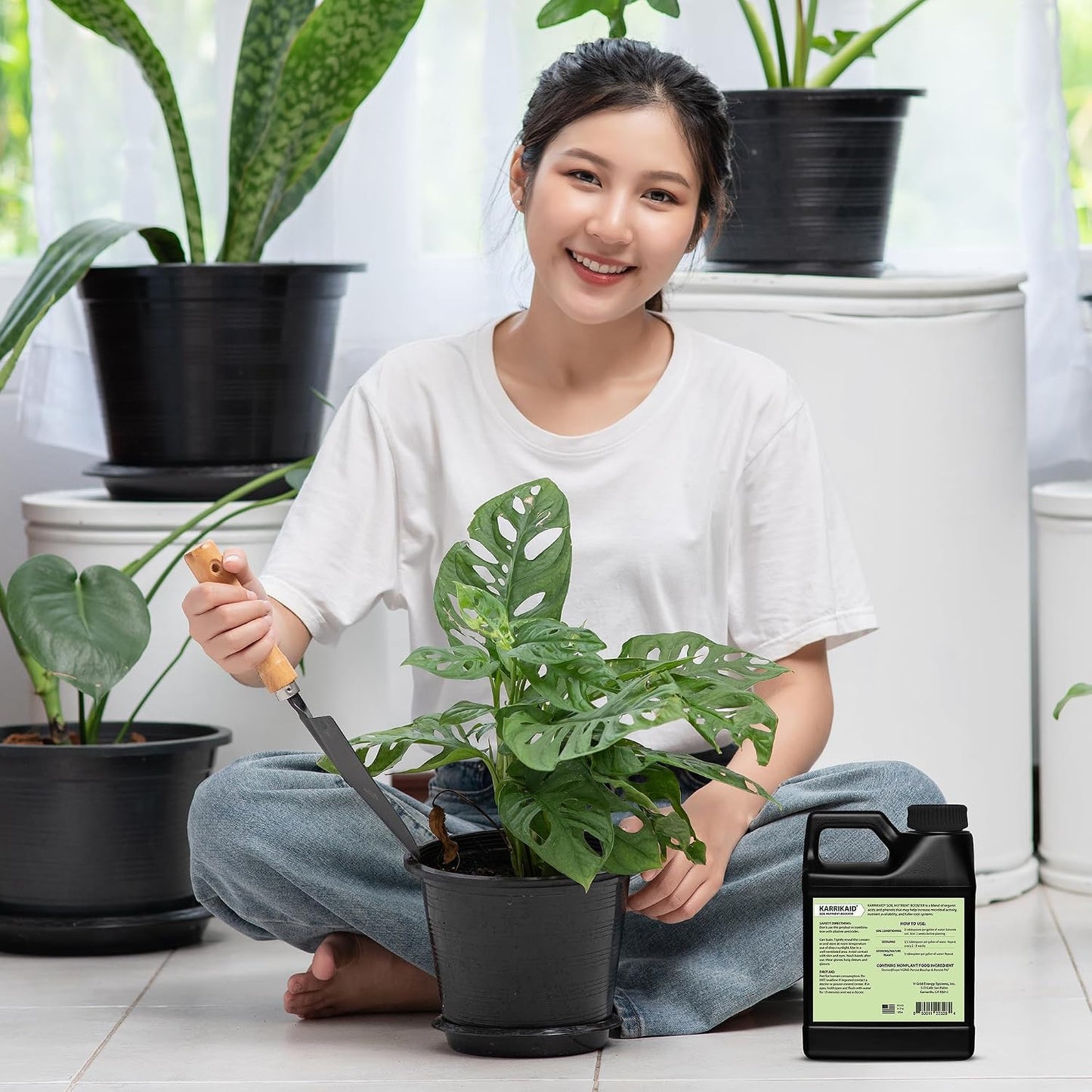 Fórmula nutricional para plantas 32oz estimula raíces