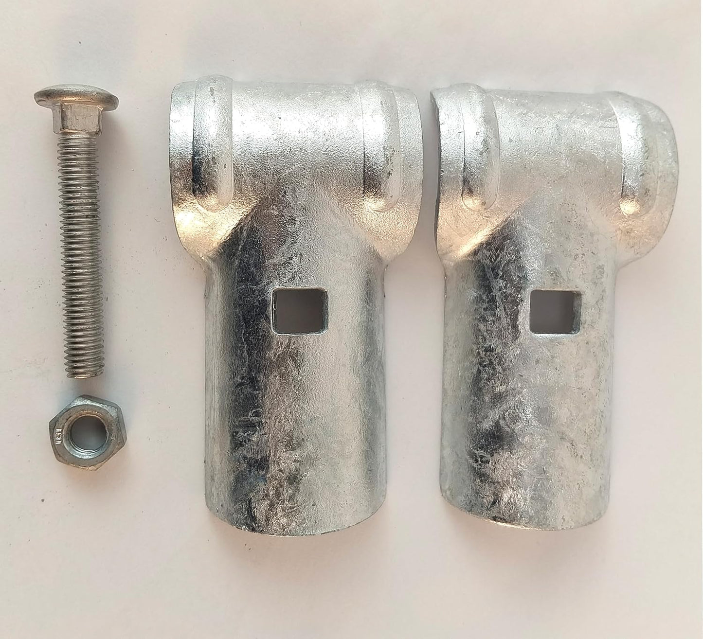 Abrazaderas en T para valla de cadena galvanizada
