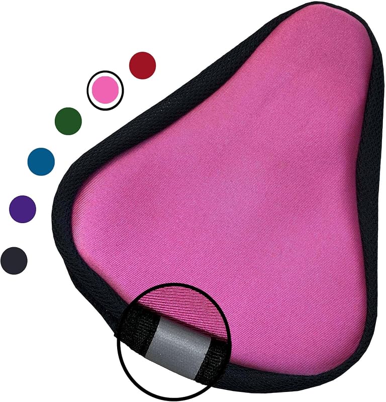Funda cojín gel asiento bicicleta niño 8x5pulg
