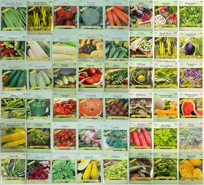 Set 100 pack semillas vegetales Valley Greene sin OMG