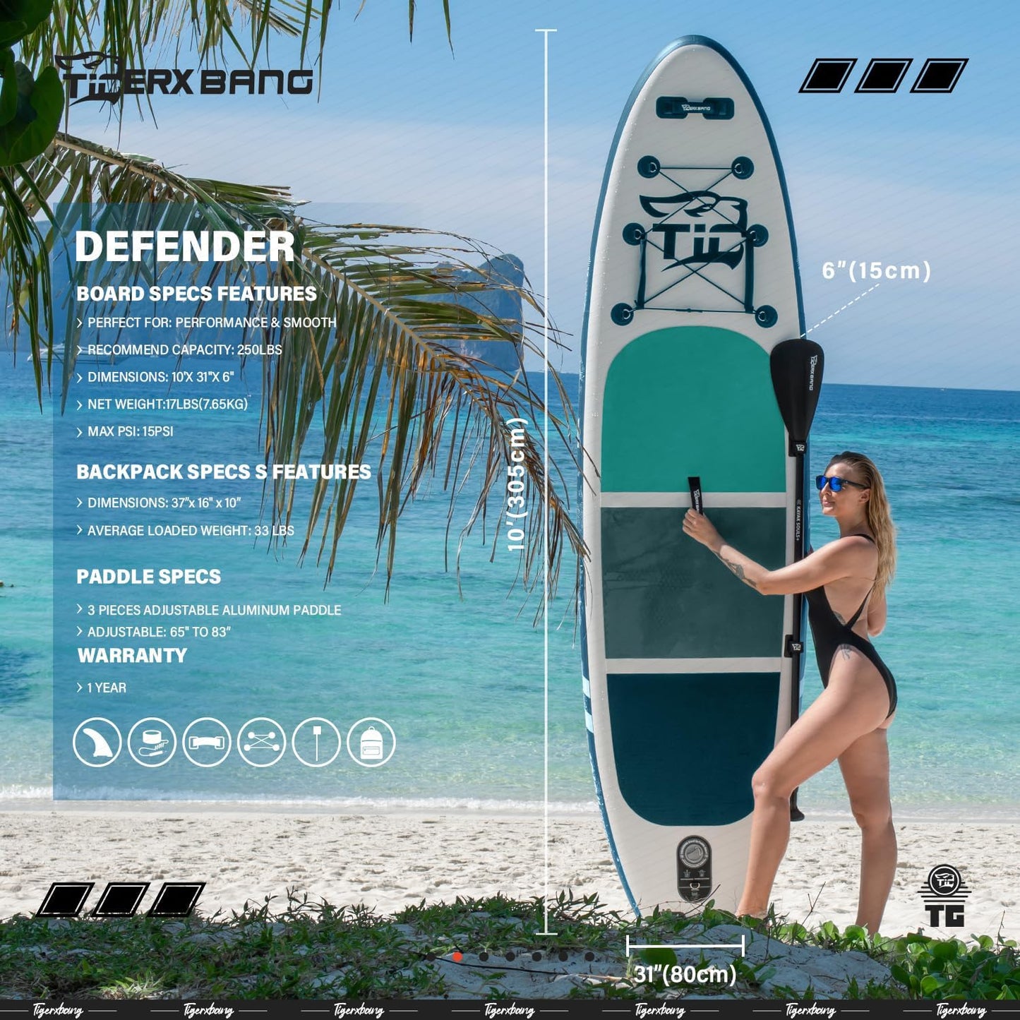 Tablas SUP inflables con accesorios para adultos y jóvenes