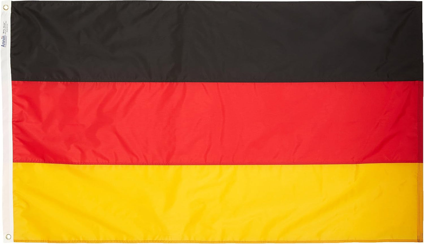 Bandera Alemania 3x5ft según UN multicolor
