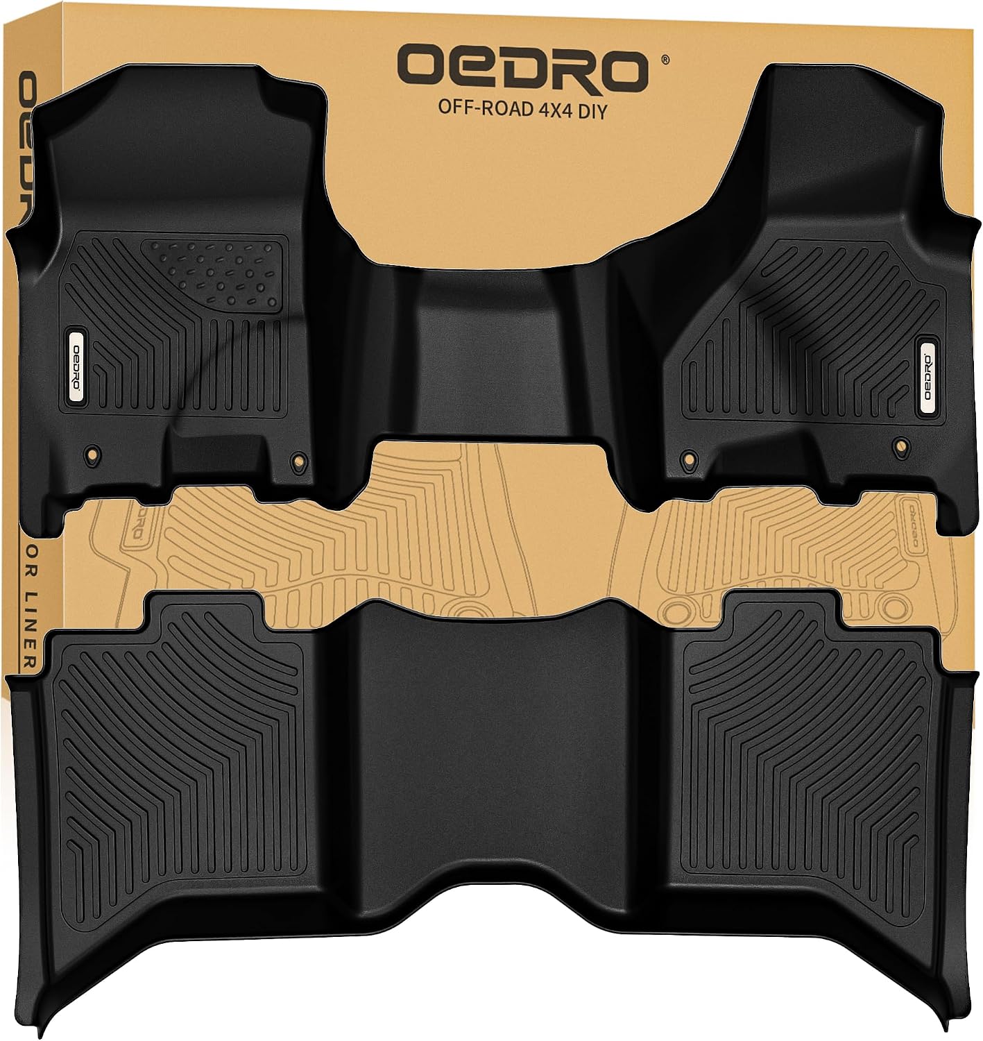 Alfombrillas piso Dodge Ram 1500/2500 13-18