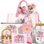 Regalo para profesora mujer taza de vidrio 16 oz