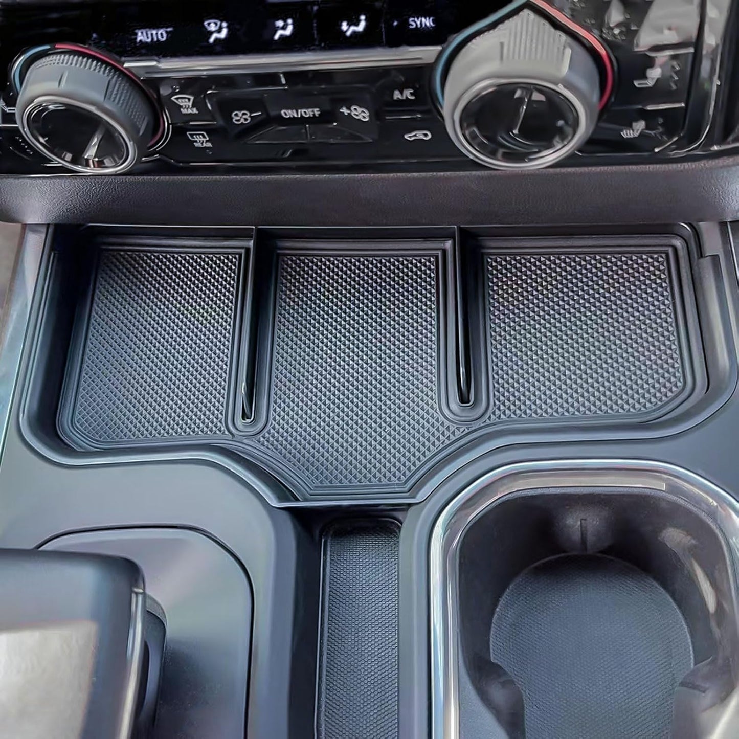 Organiz. consola Chevy Silverado 1500 con bandeja media