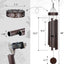 Campanillas viento grandes 48pulg tono profundo exterior