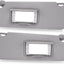 Visera solar gris con espejo para Honda Pilot