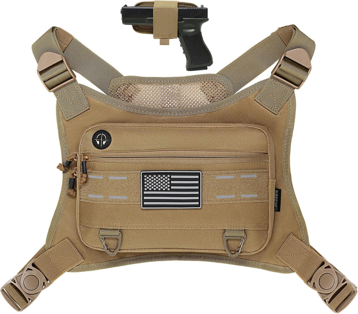 Bolsa pecho deportiva para correr senderismo