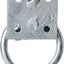 Anclaje seguridad anillo placa acero galvanizado 2pulg 5/16