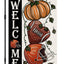 Banderas jardín fútbol otoño 12x18pulg doble cara calabaza