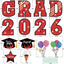 Letreros graduación 70" patio 2026 resistentes exterior