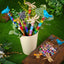 236 Pzas Estaca Jardín DIY Varas Hadas 12 Tapones Cristal