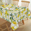 Mantel cuadros búfalo amarillo 52x70pulg resistente agua