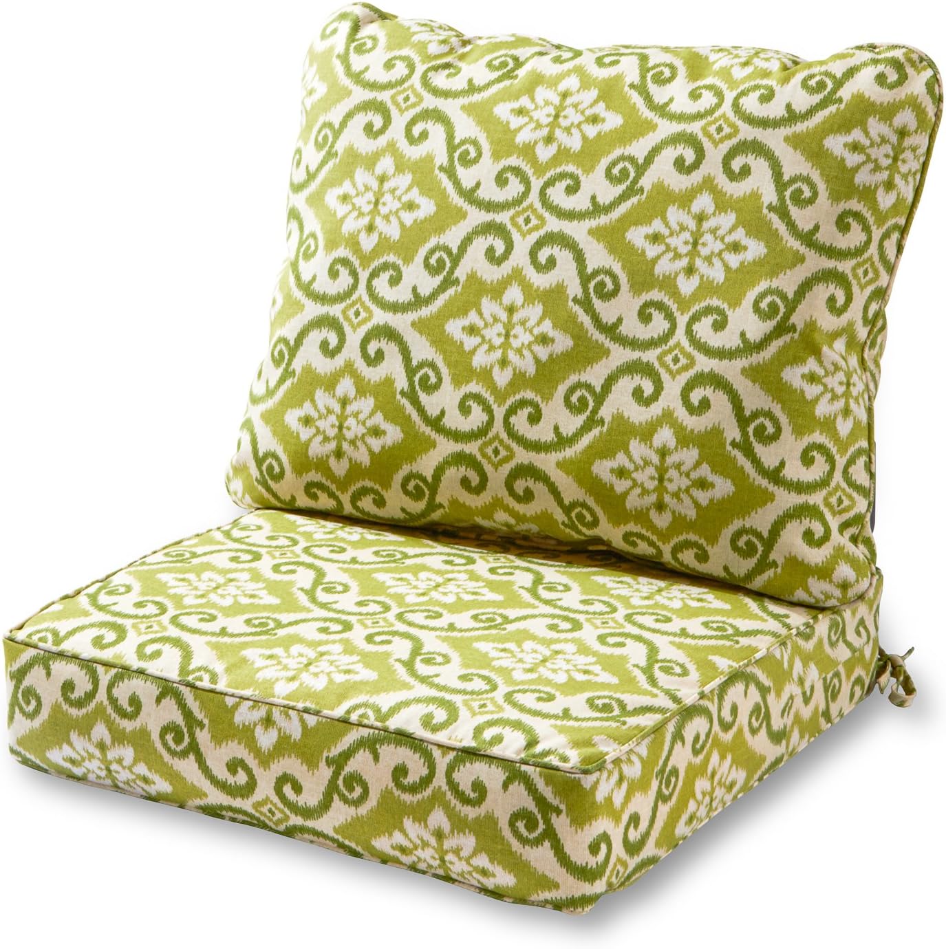 2 Pzas Cojines Asiento Profundo Exteriores Aguacate