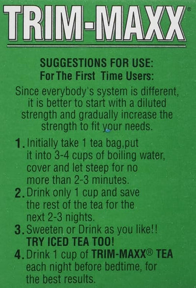 Trim Maxx Tea 30 Uds
