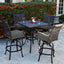 Cojín silla exterior 19x19pulg resistente lluvia