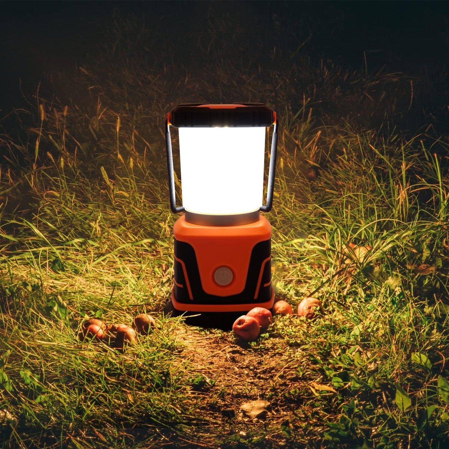 Lámpara LED campamento 1500lm 4 modos luz regulable batería
