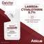 Insecticida Lambda-cihalotrina 9.7% 32oz interiores exteriores