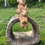 Escultura decorativa conejo para canalón 3x4pulg