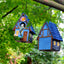 Casa para pájaros exterior colgar jardín pinzones colibrí