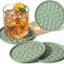 Posavasos silicona paquete 4 antideslizante decoración mesa café