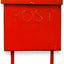 Buzón rústico exterior 13x11pulg impermeable soporte periódico