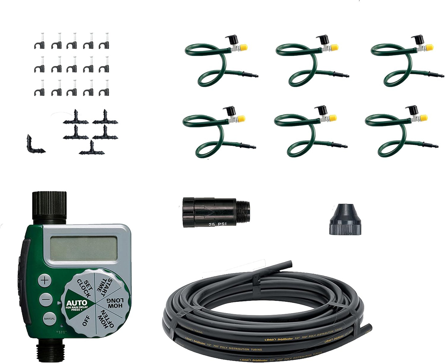 Kit riego goteo 69500 92 Pzas Varios