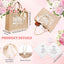 Set 2 regalos boda mamá novia y novio vasos 20oz bolsas lona